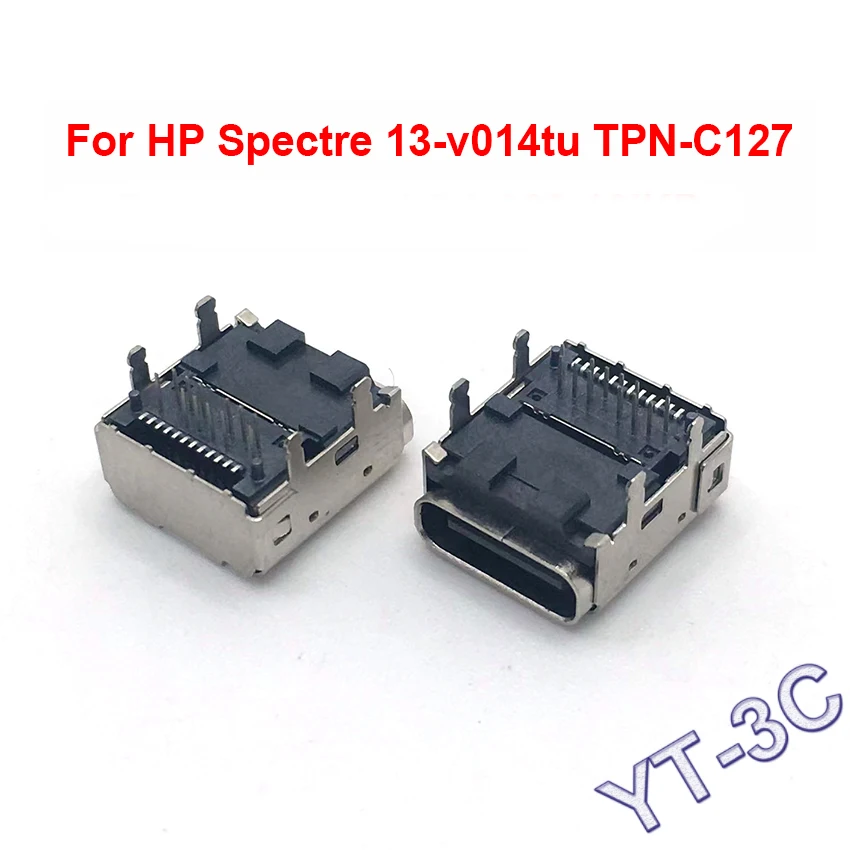 Conector de cargador de puerto para HP Spectre 13-v014tu, 2-4 piezas, USB tipo C, CC, nuevo - imagen 3