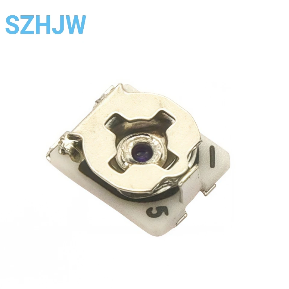 5-10 Uds. Potenciómetro recortador SMD de 3mm 500Ω 1K 2K 5K 10K 50K Ohm resistencia Variable ajustable POT de montaje en superficie para calibrador PCB - imagen 4