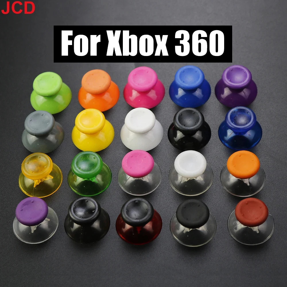 1/2/4/10 Uds ThumbStick para Xbox 360 controlador inalámbrico con cable palos analógicos tapa Gamepad empuñaduras Joystick cubierta de seta