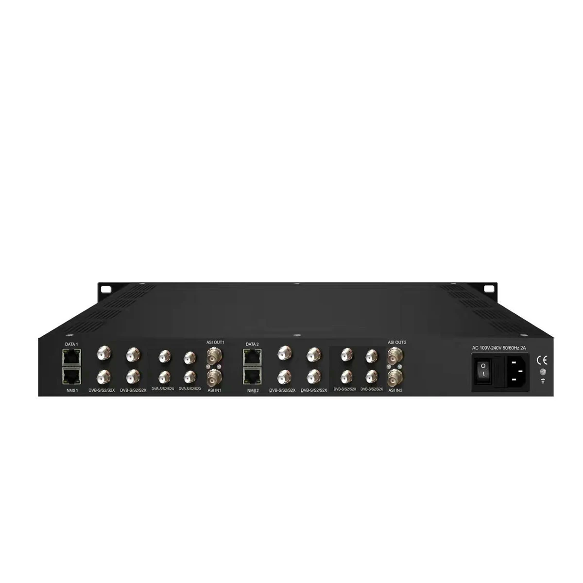 Receptor CI multicanal de montaje en rack 1U con descriptografía CAM, recepción satelital Cuenta de descriptografía DVB - imagen 3