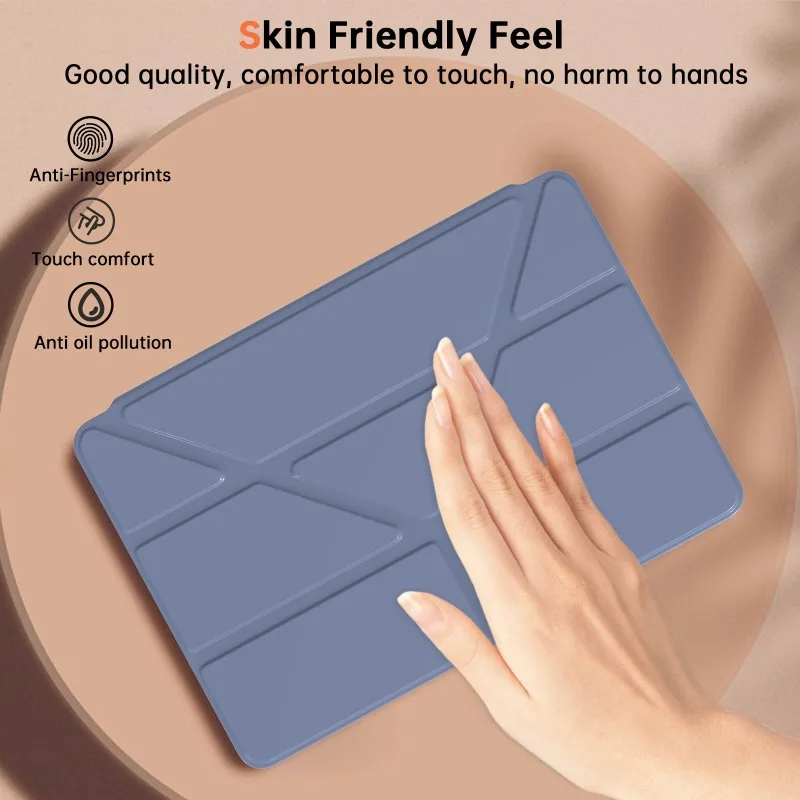 Funda Y con tapa para Xiaomi RedMi Pad Pro 12,1 POCO PAD 12,1, Funda con portalápices para tableta RedMi Pad Pro 2024 12,1 pulgadas, Funda para dormir - imagen 4