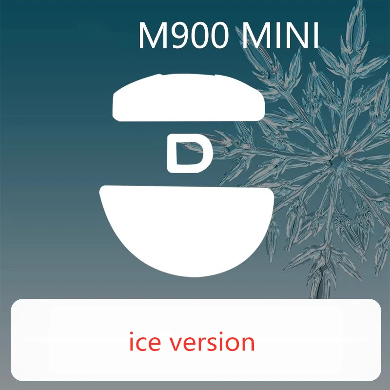 1 Juego de patines de ratón ultrafraglide para DULEX M900 Mini Control de frenos velocidad silenciador pies versión ICE ratones deslizan pies de PTFE 0,75mm - imagen 4