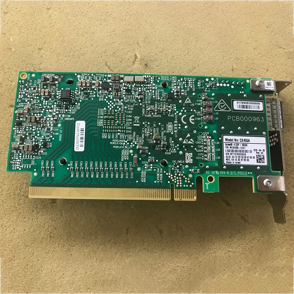 ConnectX-4 MCX455A-ECAT Tarjeta de red 100G IB CX455A CX456A - imagen 2