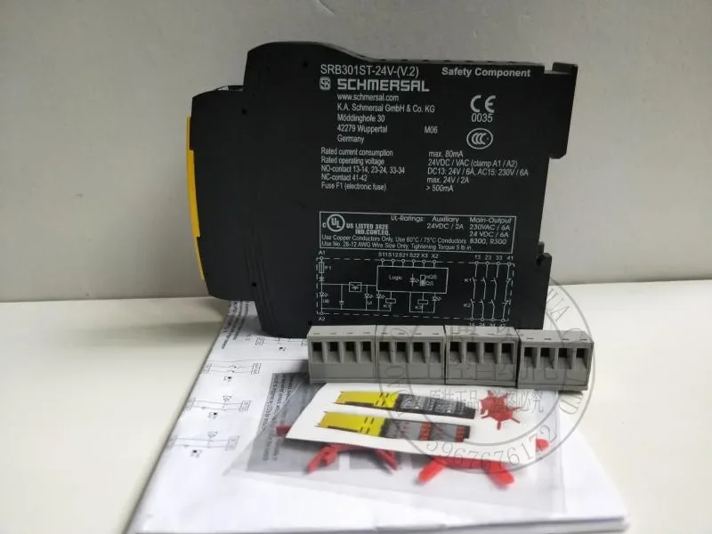 Relé de seguridad SCHMERSAL SRB301ST-24V (V.2) en stock - imagen 2