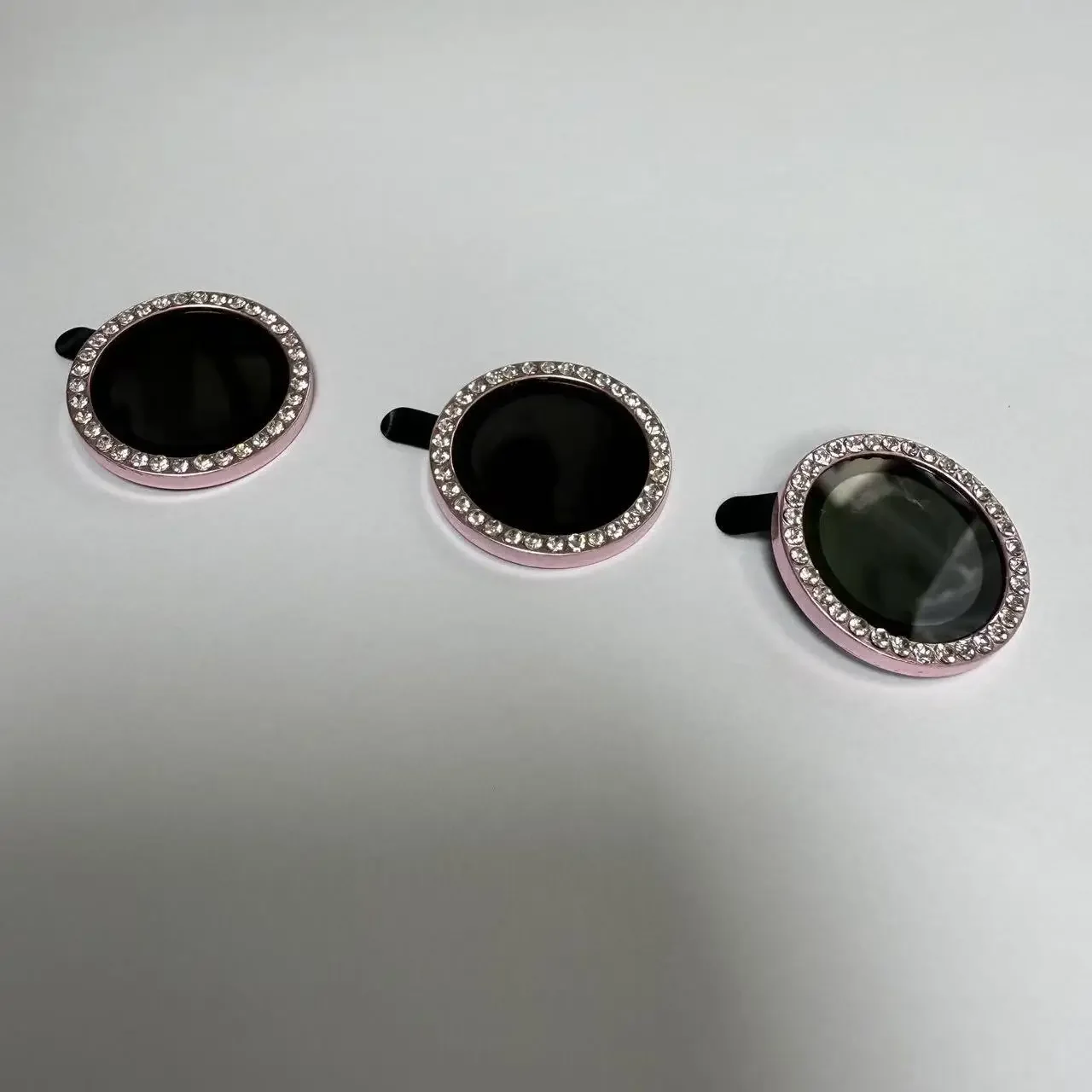 1-3 uds protección de lente de cámara de diamante naranja púrpura para 17 Pro Max Plus 15 14 17 Pro Max 12 13 Mini accesorio Protector de vidrio