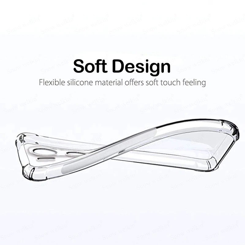 Funda de protección completa con amortiguador de Airbags para Vivo iQOO Neo 9 Neo9 Pro Neo 9S Neo9S Pro, funda trasera transparente de TPU suave a prueba de golpes - imagen 5