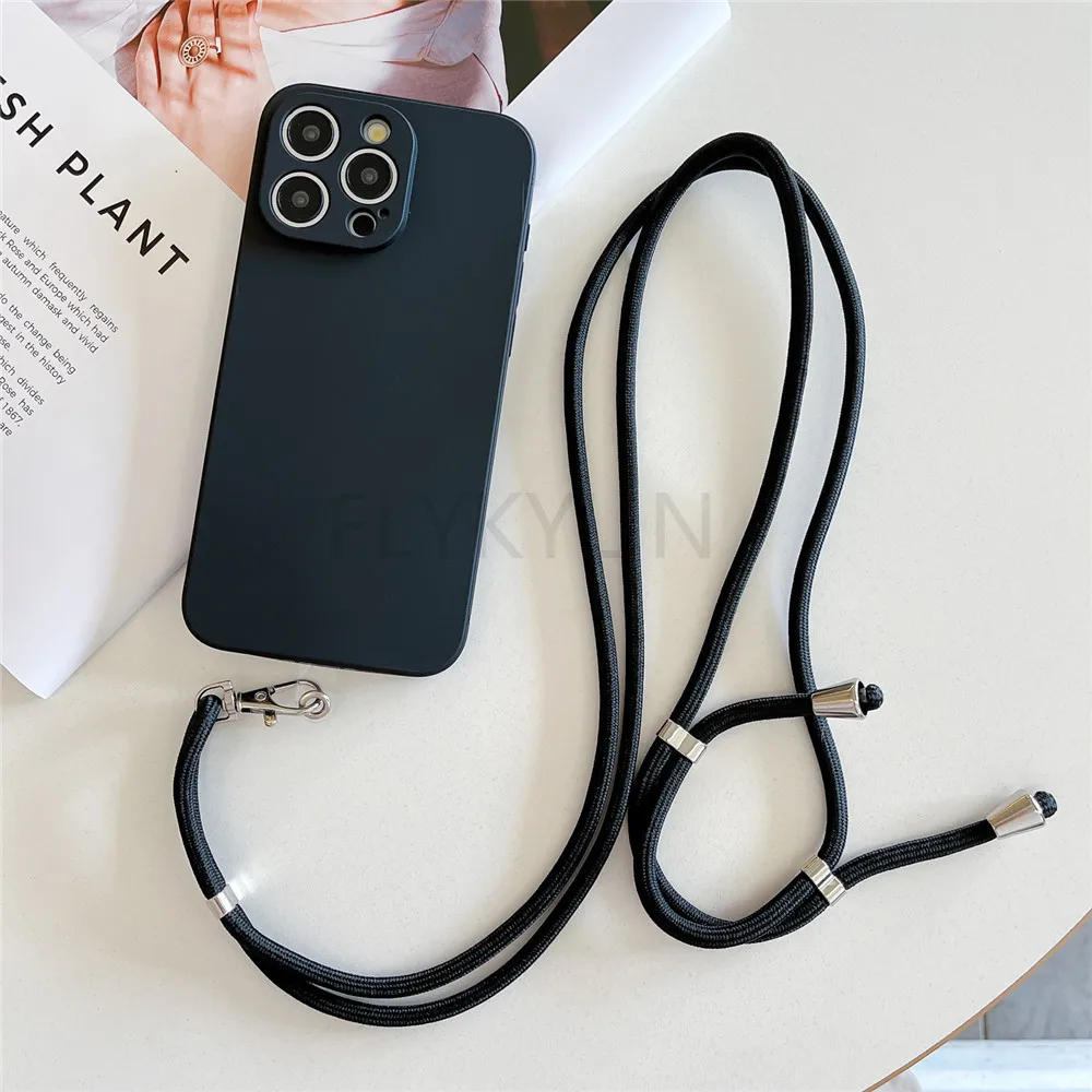 Funda de teléfono de silicona con cordón cruzado para Xiaomi Redmi Note 12 12S 11 11S 10 10S 9 9S 8 8T Pro Plus 4G 5G, funda suave a prueba de golpes - imagen 5