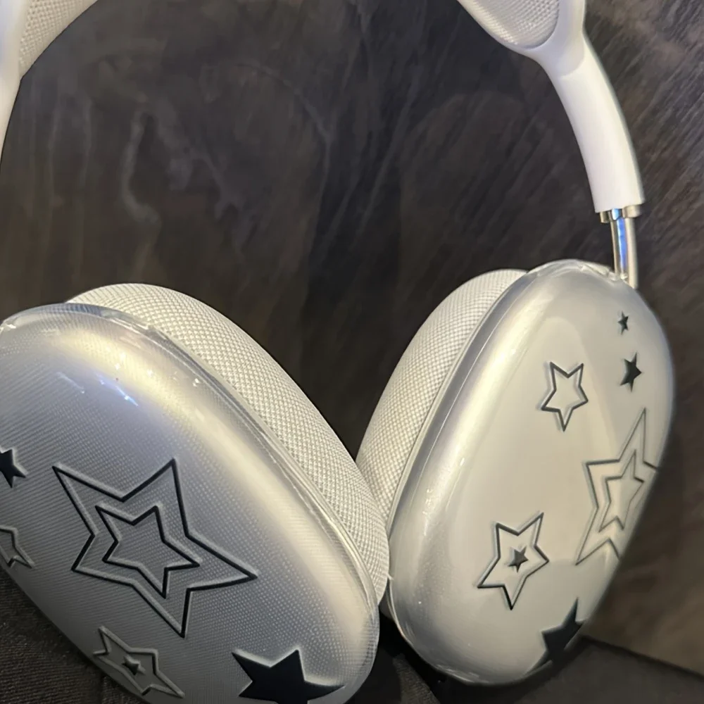 Funda protectora de estrella para Apple Airpods Max, funda para auriculares de silicona suave transparente, accesorios para Airpods Max - imagen 4