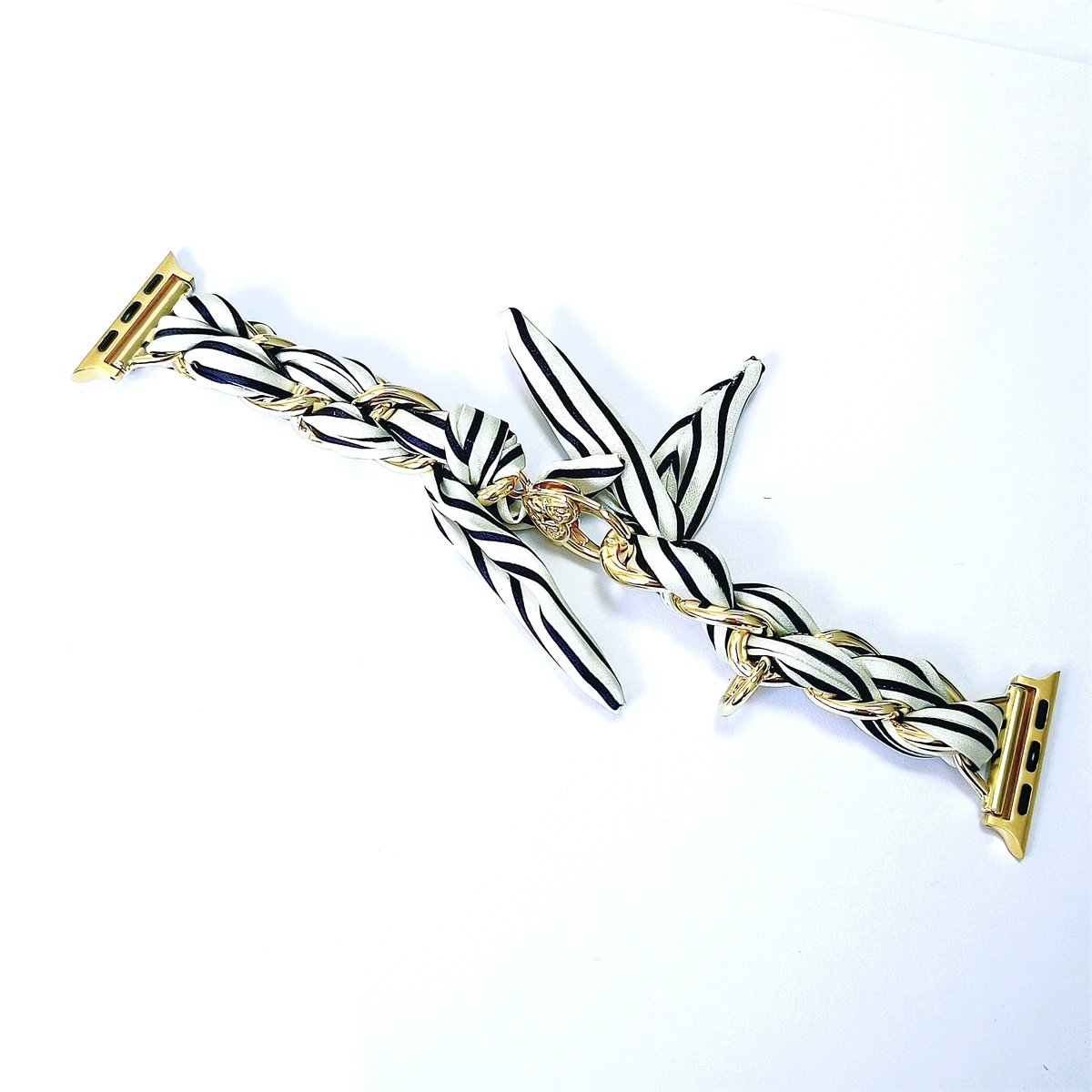 Correa de reloj para Apple Watch 42/44/45/46/49mm 40/41mm correa de reloj de moda de Metal para reloj serie Ultra2 11/10/9/8/7/6/5/4/3 - imagen 2