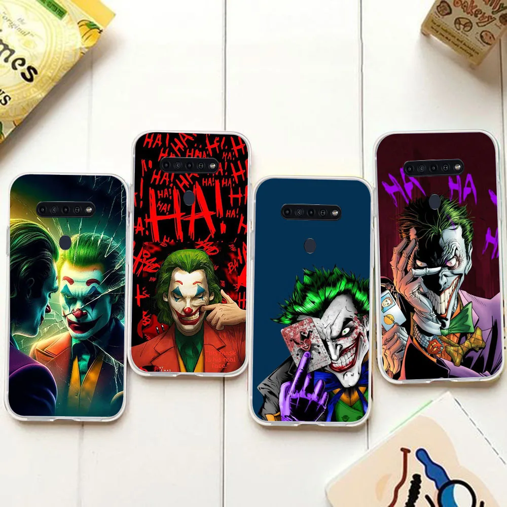 BD-60 The Joker funda transparente para LG K50S K50 K61 G8 THINQ5 V40 V50 K40 ThinQ Q60 K51S G8x K40S K41S Q61 V60 - imagen 2