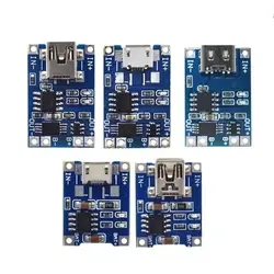 Módulo Cargador Batería 18650 con Protección Arduino USB-C Micro USB