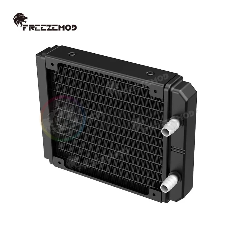 FREEZEMOD Radiador médico de aluminio 120 RAD Match Ventilador de enfriamiento de 12 cm, conexión de tubo blando de 5-6 mm 7-8 mm CSR-PY120 - imagen 5