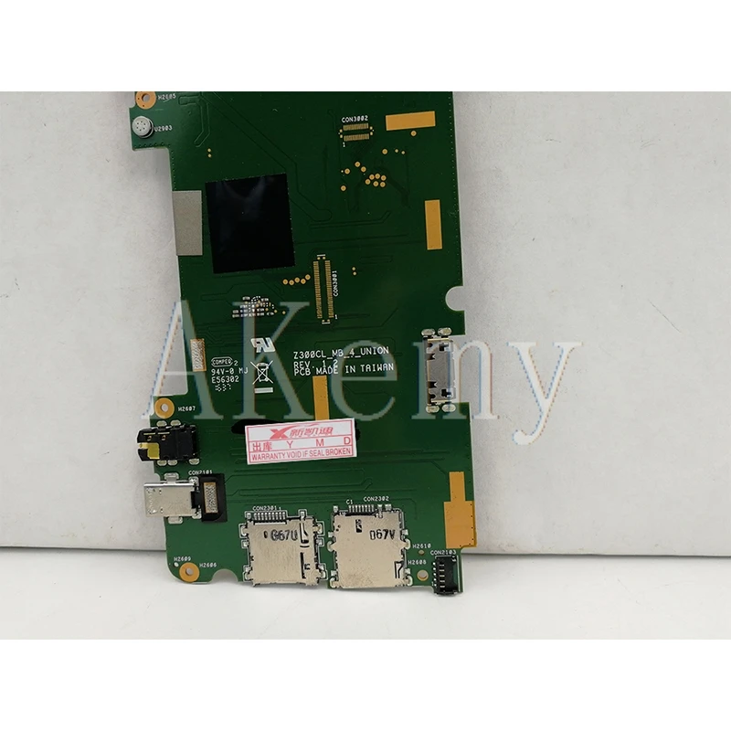 Placa base original para tableta ASUS, tarjeta madre de 32G SSD, 2GB RAM, Z3560, 90NP01T0-R00010, 60NP01T0-MB5100 - imagen 5