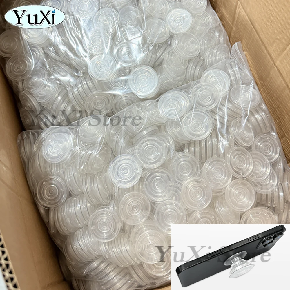 Soporte para teléfono móvil, soporte transparente para Airbag, Material perezoso, retráctil, colorido, para iPhone, 1 unidad - imagen 5