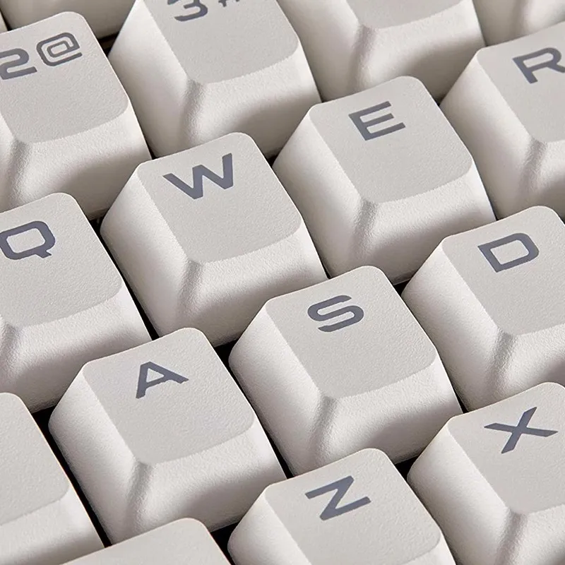 Teclas PBT blancas de 104 teclas para Corsair K70/K95/K63/K65 RGB/STRAFE RGB, teclas con retroiluminación, textura mate, resistentes al desgaste, versión estadounidense - imagen 2