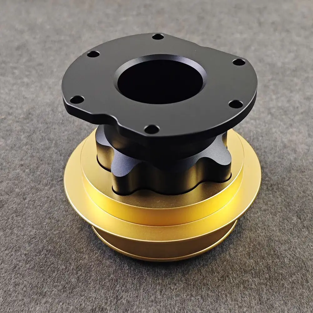 Reemplazo QR2/QR2 Pro, simulador de carreras lateral, volante de Metal de liberación rápida para accesorios de Bases FANATEC - imagen 5