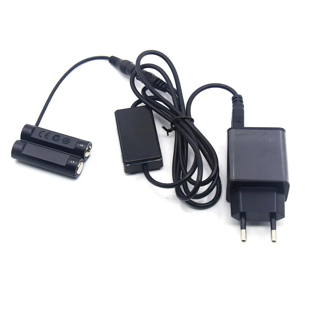 Batería simulada AA DR-DC10 acoplador CC Cable USB CC QC 3,0 Kit de cargador para cámara Canon A800 A810 A1400 SX150IS SX160IS - imagen 4