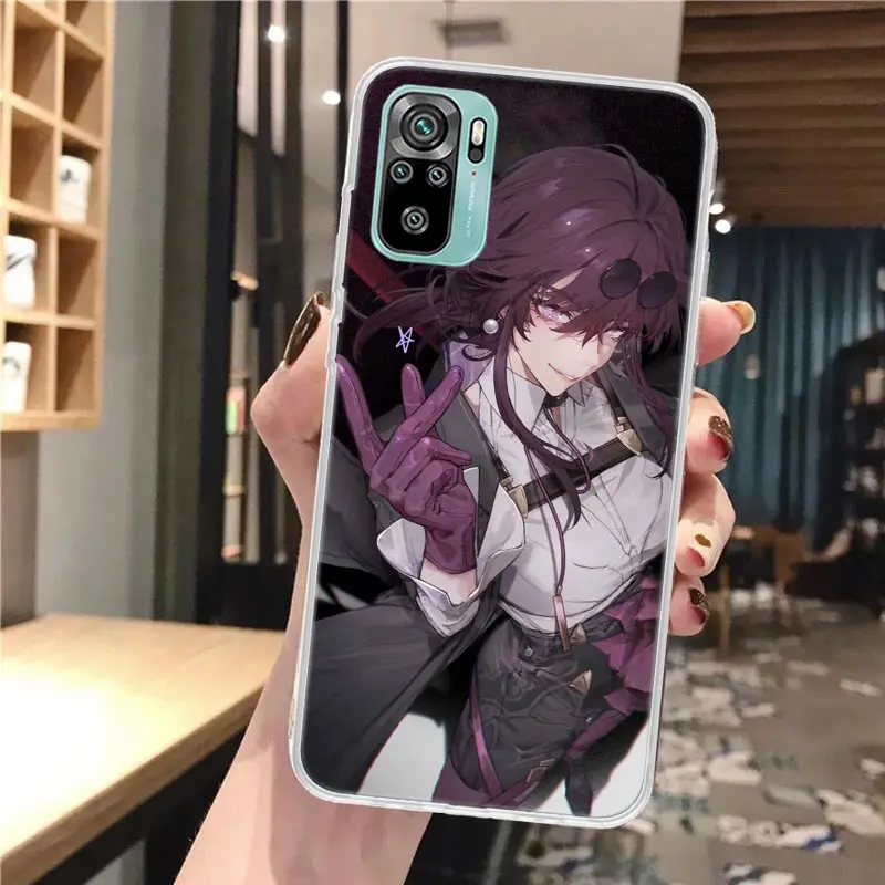 Honkai Star Rail Kafka funda de teléfono de silicona para Xiaomi Redmi 12 12C 13 13C 14C 10 10A 10C 9 9A 9C 9T 8 8A 7 7A 6 6A K70 K60 K20 K4 - imagen 5