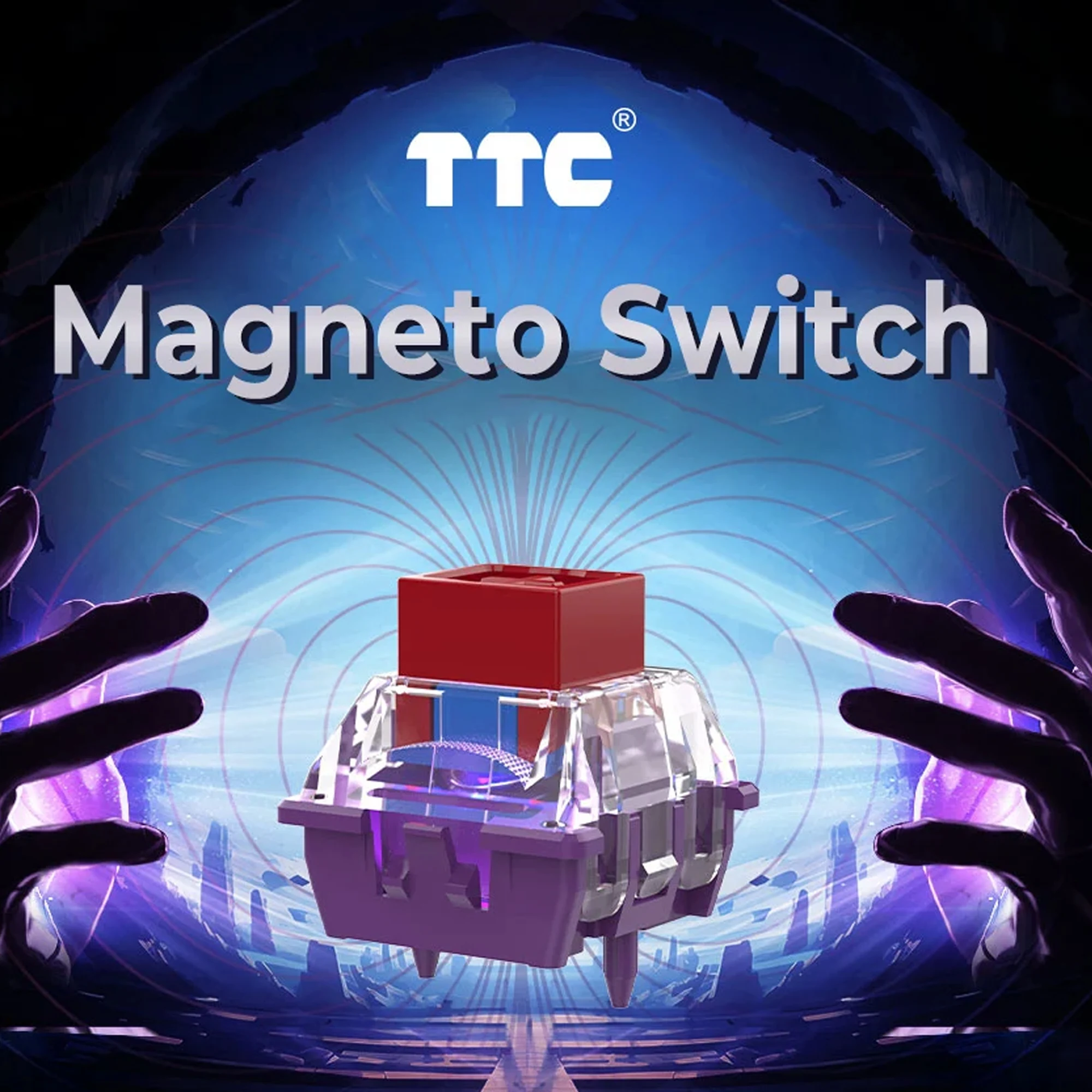Interruptor de teclado mecánico con interruptor magnético TTC, alta transmitancia de luz, deportes electrónicos, PC para juegos, Atk68 Na87 Hm66, interruptor magnético - imagen 2