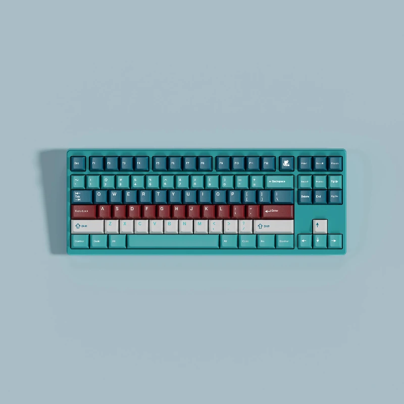 Juego de teclas con tema de Lake Motosu, perfil de cereza, sublimación PBT, teclas originales personalizadas hechas a mano para regalo de teclado mecánico