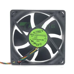 Ventilador CPU 92mm PWM ADDA AD0912UX-A7BGL – Refrigeración 12V