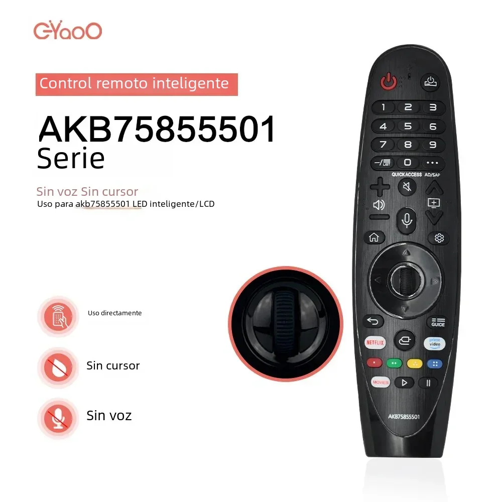 Control remoto por infrarrojos AKB 75855501   MR20GA para Smart TV AI ThinQ OLED Smart TV sin función de voz - imagen 2