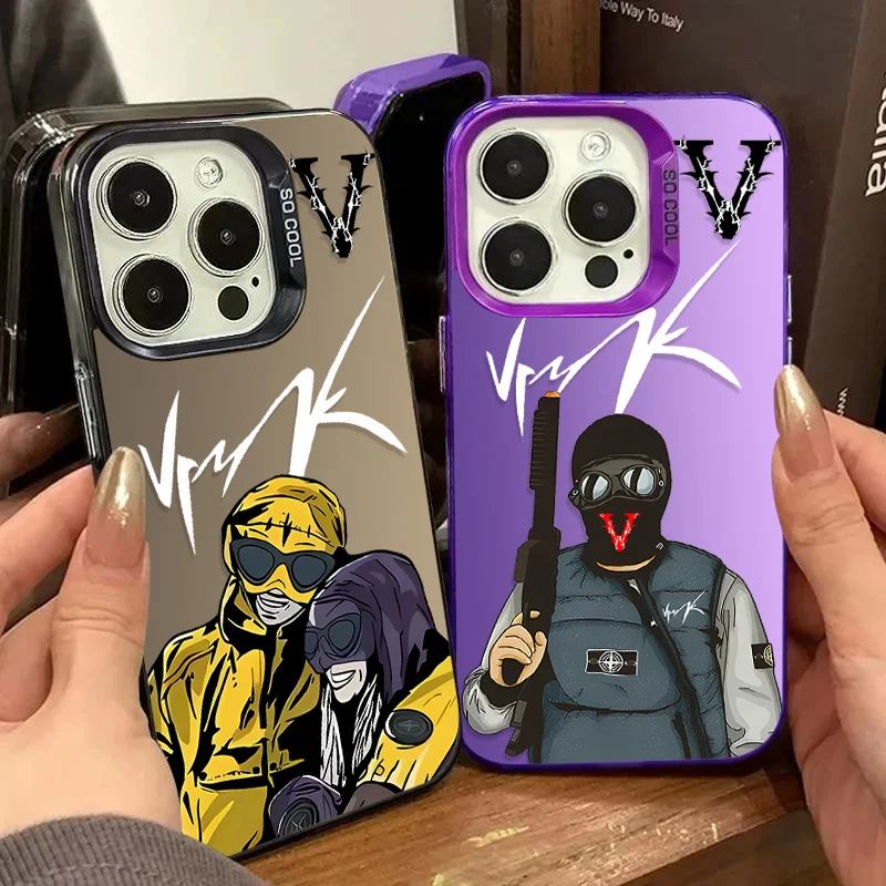 Funda v-vrunkS moderna para Xiaomi Redmi Note 14 14S 13 12 11 Pro Plus 4G 5G 12S 11S 10S 10 9 9S 12C 13C 14C A3 A4