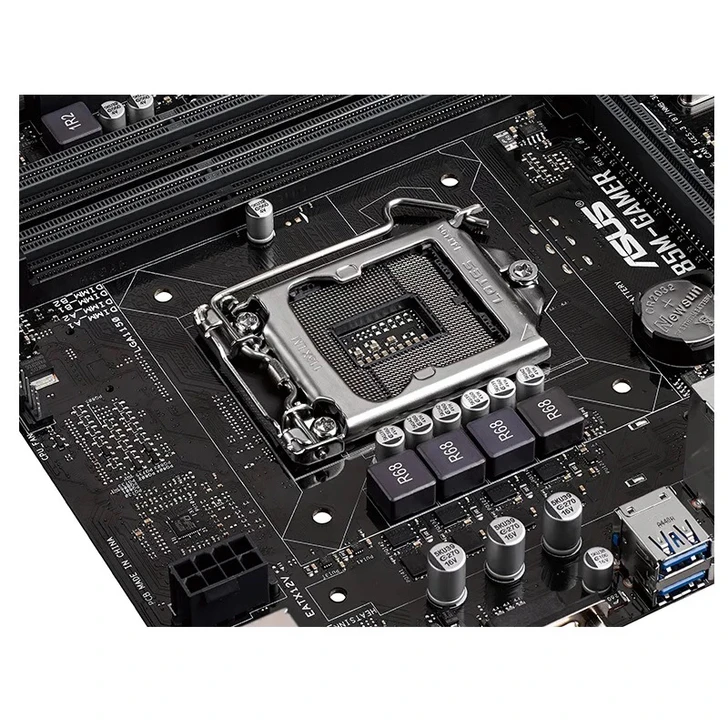 Placa base de escritorio Asus B85M GAMER usada B85 Socket LGA 1150 i7 i5 i3 DDR3 32G SATA3 USB3.0 Micro-ATX - imagen 4