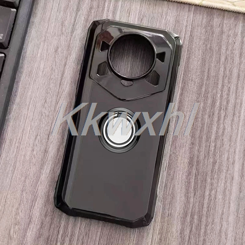 Para Doogee Blade 20 Pro Play 20Play 20Pro Blade20Play soporte de anillo trasero funda de teléfono suave Original cubierta a prueba de golpes - imagen 2