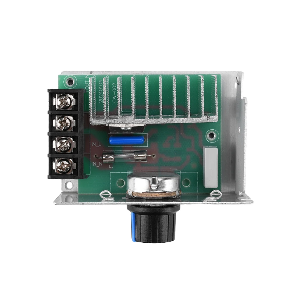 4000W motorsnelheidsregelaar met schaal Compact formaat Eenvoudige bediening voor spanning/licht/temperatuur/snelheidsaanpassing - imagen 3