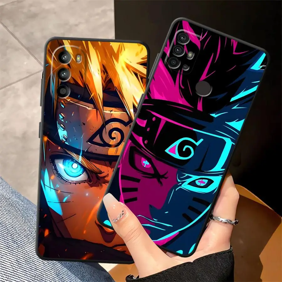 Funda para Motorola Mot G53 G30 G60s G32 G60 G52 G51 G73 G50 G22 Edge40 Edge 20 Pro 30 Lite G71 funda de teléfono suave negra G31 Cool