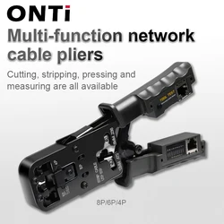 ONTI Kit Descapador Crimpador RJ45 Cable CAT6