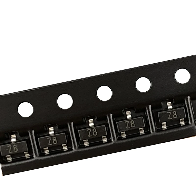 (100 piezas) BZX84C9V1 SOT-23 SMD diodo estabilizado de voltaje 9,1 V (marcado Z8) - imagen 2