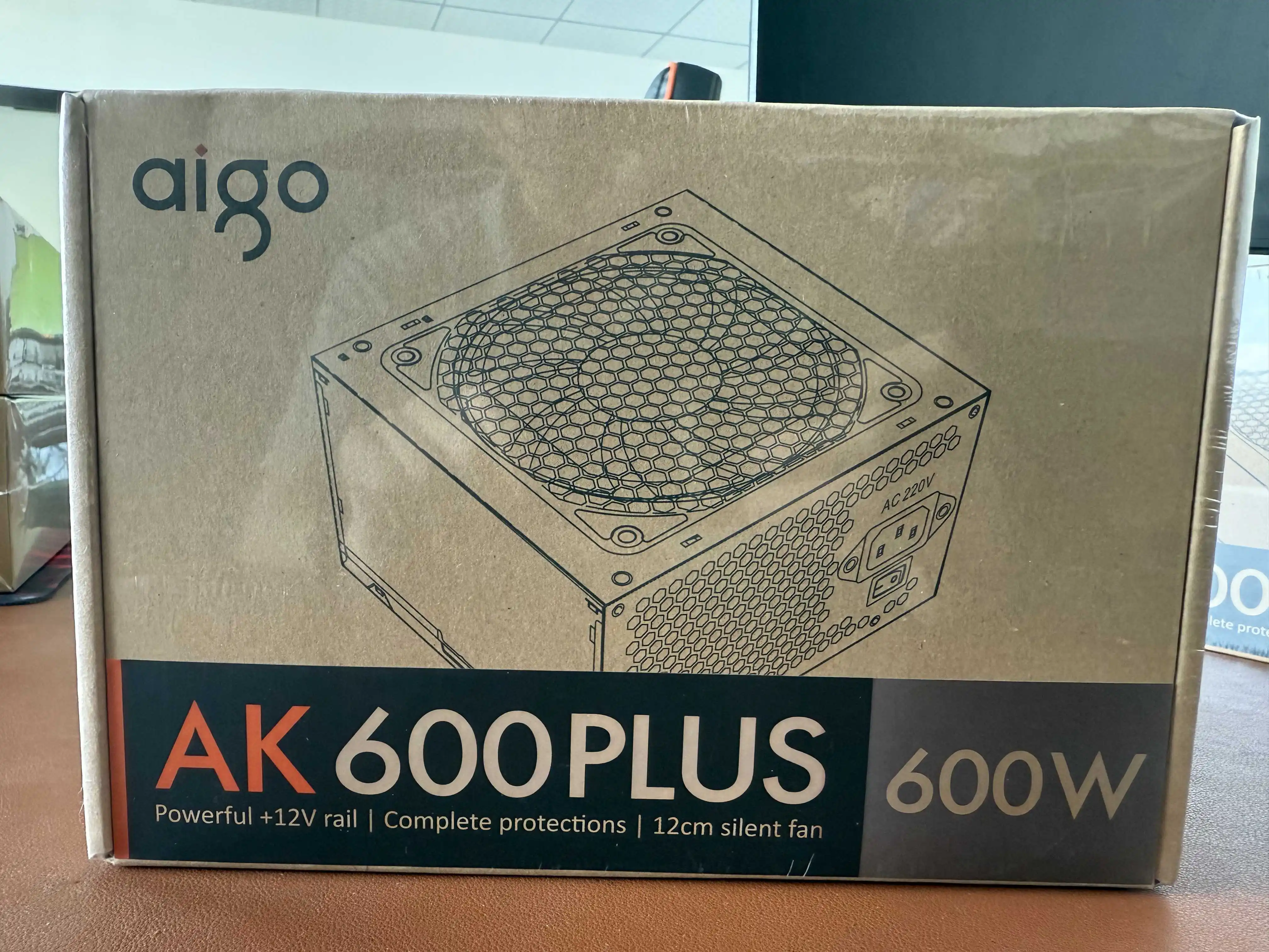 Go AK Fuente Alimentación PC Ventilador Silenciosa RGB ATX para Juegos - imagen 4