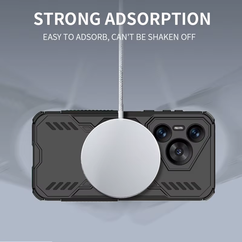 Armadura protectora disipación de calor funda de teléfono para Huawei Puro 70 Nova 12 13 14 Pro Ultra cubierta magnética a prueba de golpes Fundas - imagen 5