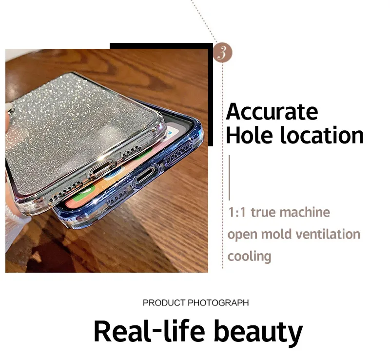 Para Xiaomi Poco C61 funda POCO C 61 funda de teléfono 2312BPC51H funda poco c61 lujo galvanizado brillo parachoques cubierta trasera transparente - imagen 5