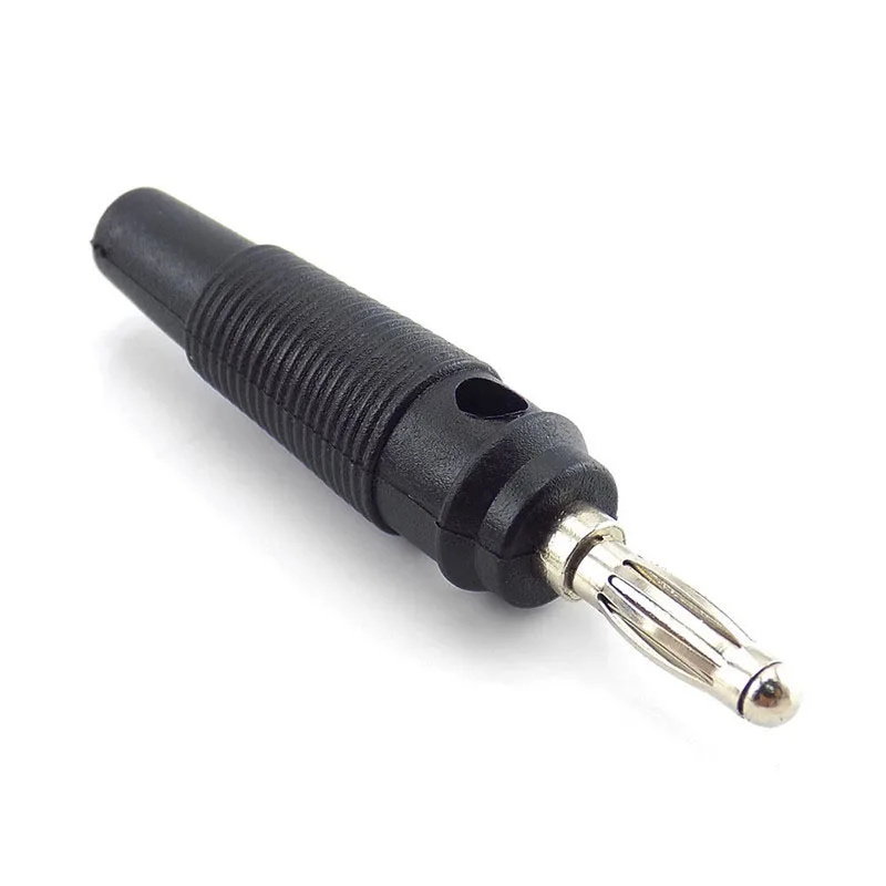 Adaptador de conector Banana de 4mm, conector lateral sin soldadura, apilable para altavoz, vídeo, Audio, AV, H10 - imagen 5