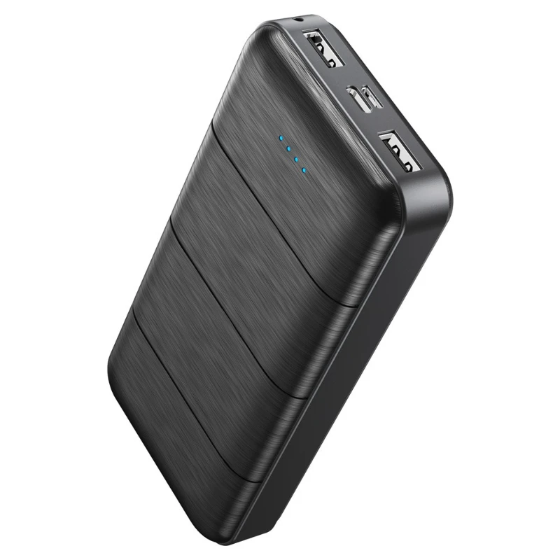 Para Gazsocy Paquete de 2 Power Bank Cargador portátil de carga rápida de 15 vatios Compatible con todos los dispositivos tipo USB - imagen 3