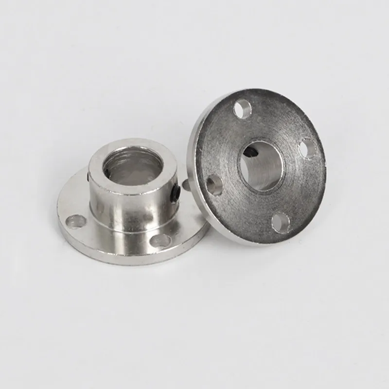 Conector de acoplador de eje guía de Motor con acoplamiento de brida rígida, 2/3/3,17/4/5/6/6,35/7/8/10/11/12/14mm, con tornillo colector - imagen 4