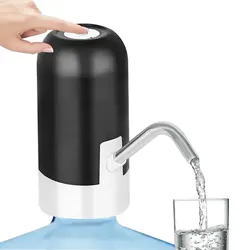 Bomba dispensadora de agua USB portátil para garrafas – fácil uso