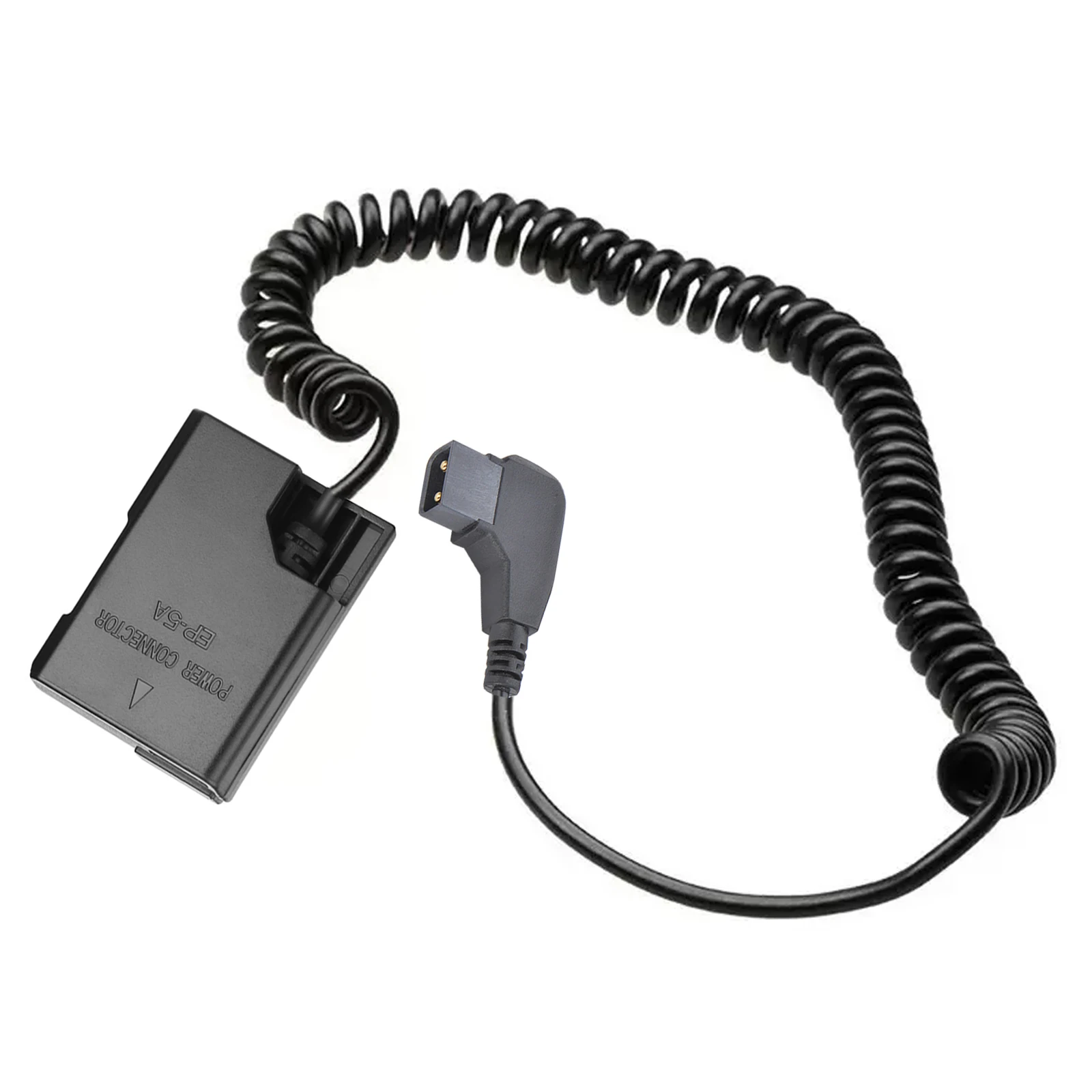 Cable adaptador d-tap a EP-5A, acoplador de CC, batería ficticia de EN-EL14 para Nikon Df, D5600, D5500, D5300, D5200, D5100, D3500, D3400 - imagen 2