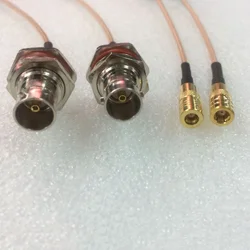 Adaptador Coaxial SMB a BNC Femenino – Conector Antena de Panel