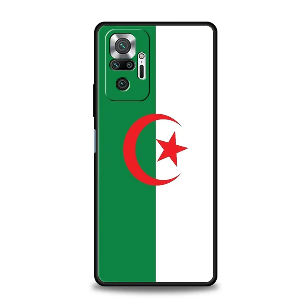 Funda de teléfono con pasaporte de Argelia para Xiaomi Redmi Note 14 13 12 5G 11 10 Pro Plus 4G 9S 9 14C 13C 12C 10C 9C 9A, funda suave de TPU - imagen 4