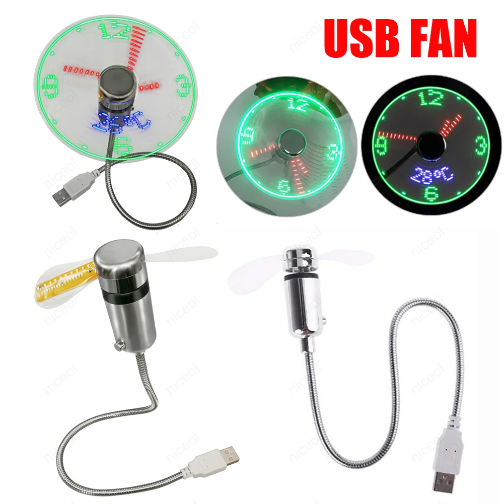 Ventilador USB Portátil Flexible