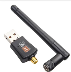 Adaptador USB WiFi AC600 Inalámbrico de Doble Banda para PC y Portátil