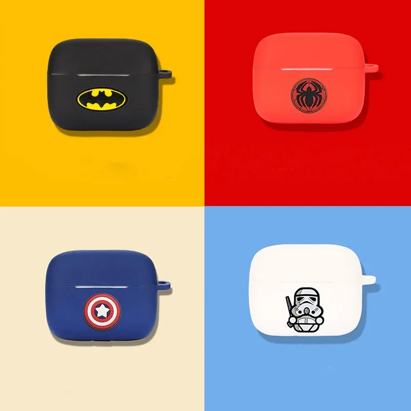 Para JBL Tune 245NC TWS accesorios suaves a prueba de golpes para auriculares JBL T230NC/T130NC TUNE funda nueva funda para auriculares de dibujos animados Fundas