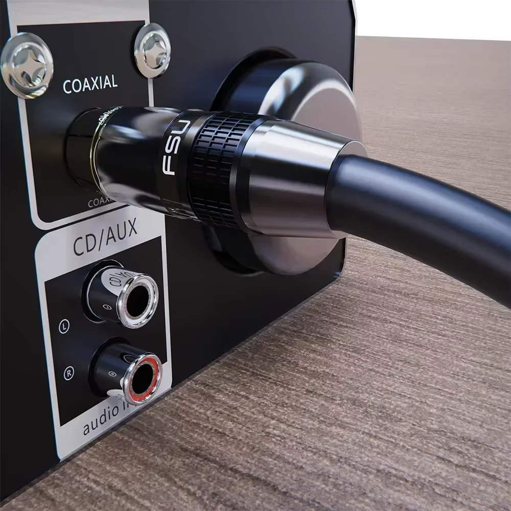 Cable Coaxial Audio Digital RCA a SPDIF - Alta Fidelidad - imagen 4