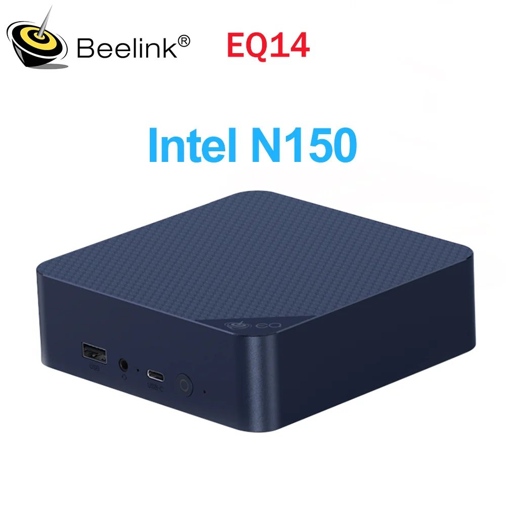 Beelink EQ14 Intel Lake-N150 Max Turbo 3,6 GHz Windows 11 Mini PC 16G DDR4 3200MHz computadora de escritorio de oficina VS Mini S12 Pro N100 - imagen 2
