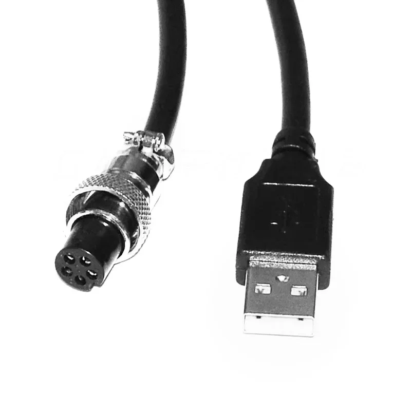 GX12 a USB enchufe de aviación 4 pines 5 pines 6 pines conector macho hembra M12 con Cable de 2m USB enchufe macho Sensor 12mm enchufe impermeable - imagen 2