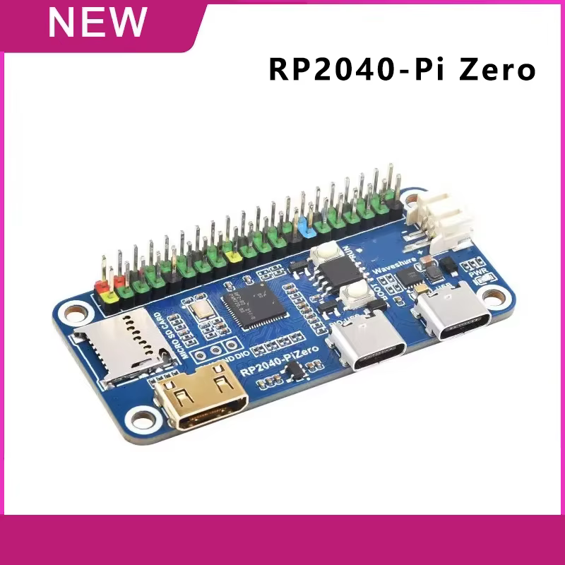 Placa de desarrollo cero RP2040-Pi, placa de programación Flash Python de 16MB, procesador de doble núcleo, DVI inter basado en Raspberry Pi RP2040
